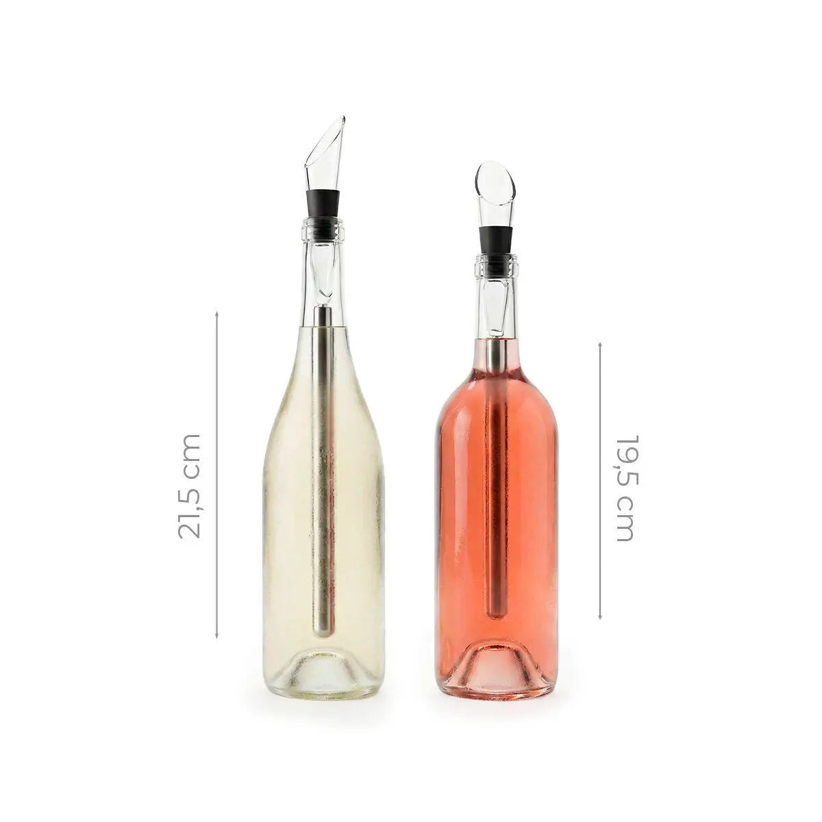 Set de Accesorios para Vino 7 Piezas — Enfriar, Airear y Conservar como un Sommelier